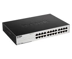 D-Link 24-Port 10/100/1000Base-T Unmanaged Standalone Gigabit Switch (Metal Rackmountable)