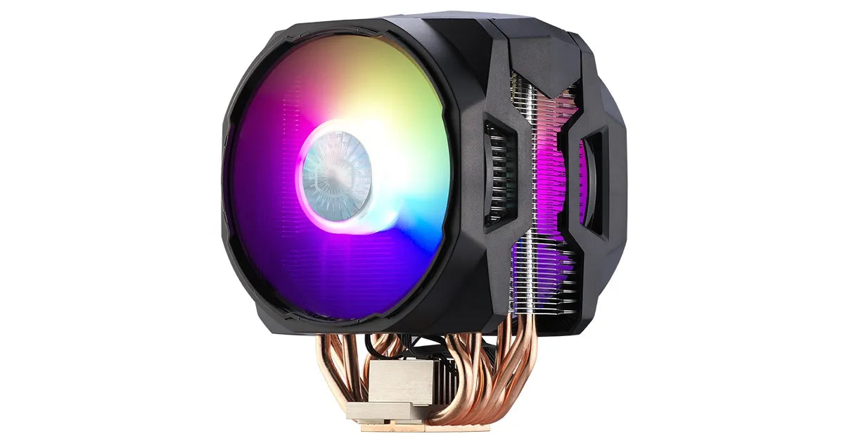 Cooler Master MasterAir MA610P Tower Based CPU Cooler; 2x 120MM Master Fan Fan's; Addressable RGB