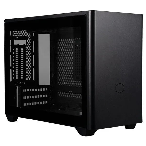 Cooler Master Chassis NR200P; MITX; Triple-slot GPU supp; Custom cooling support; ultra small size; Window side panel;  Black