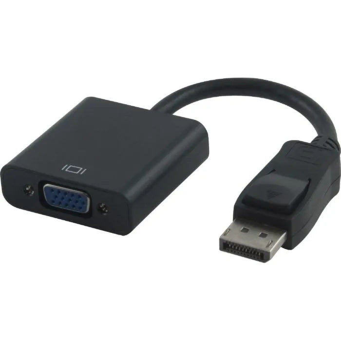 RCT DISPLAY PORT TO VGA ADAPTOR - BLACK